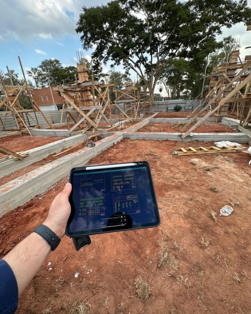 Seguimiento de obra con tableta